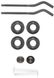 Набор крючков и пробок для алюминиевых радиаторов ARMATURA графит, 1"х1/2" - 878-200-61 - 2