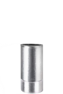 Труба термо (сэндвич) дымоходная ВЕНТ УСТРИЙ из нержавеющей стали Ø150/220, 50 см, 0,8 мм - VU-T-U-D150-0,5-0,8