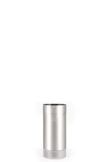 Труба дымоходная ВЕНТ УСТРИЙ из нержавеющей стали Ø180, 30 см, 0,8 мм - VU-T-N-D180-0,3-0,8