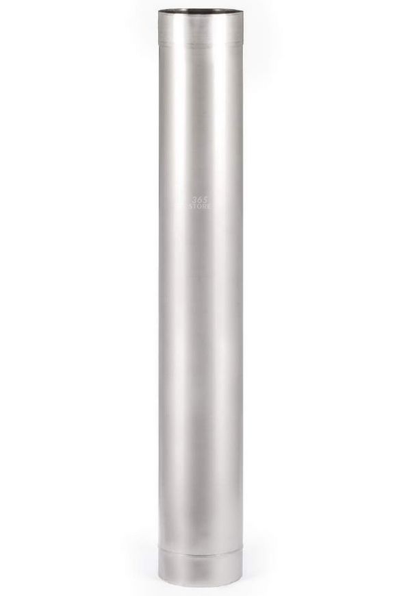 Труба дымоходная ВЕНТ УСТРИЙ из нержавеющей стали Ø150, 1 м, 0,8 мм - VU-T-N-D150-1-0,8