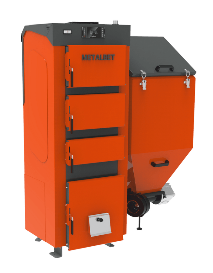 Универсальный твердотопливный котел METALBET Hydra Compakt 25 kW - HC25